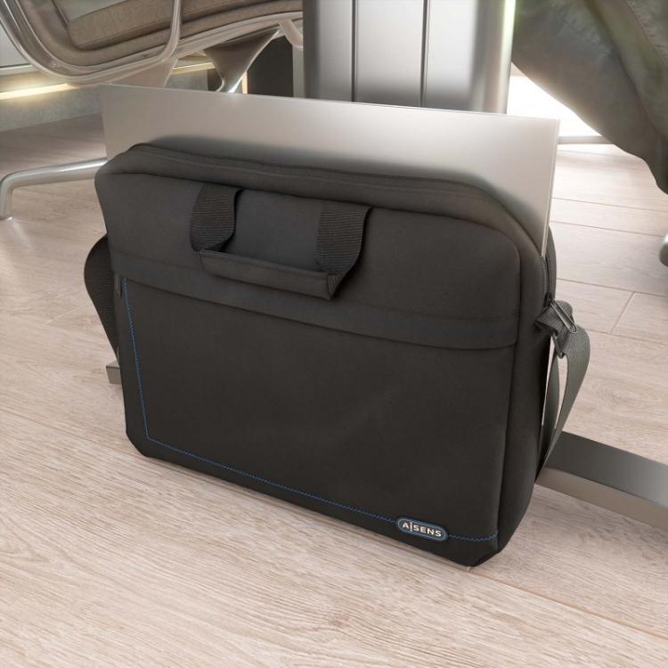 AISENS - Maletin para portatil 15.6, Negro - ASBG-BC022-BK