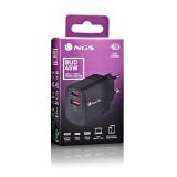 NGS - BUD 45W Universal Negro Corriente alterna Carga rápida Interior