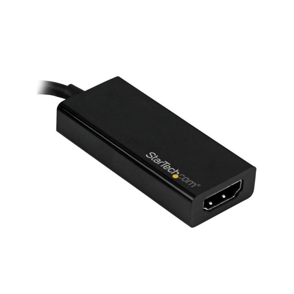 StarTech.com - Adaptador Gráfico USB-C a HDMI 4K60Hz - Conversor de Vídeo USB Tipo C a HDMI - Compatible Thunderbolt 3 - Dongle