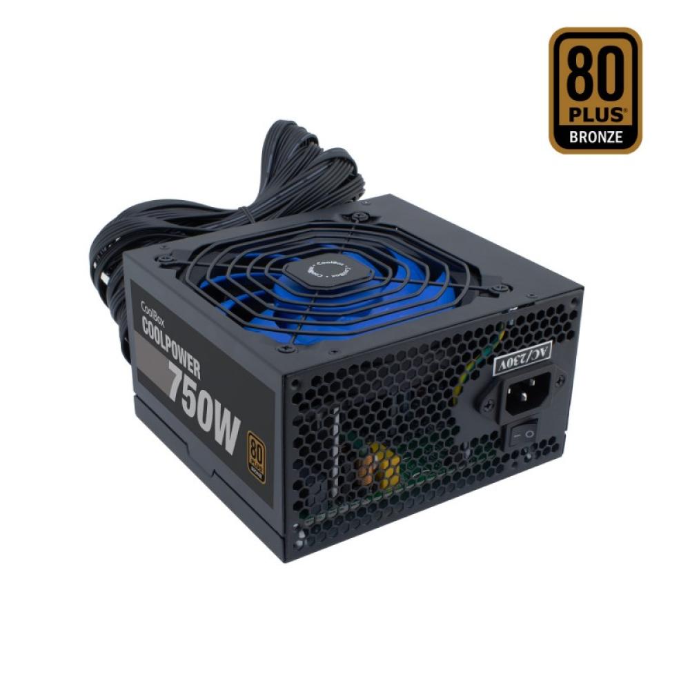 CoolBox - FUENTE DE ALIMENTACION ATX COOLPOWER 750W 80+BRONZE (115V-230V)