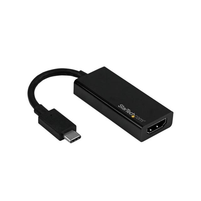 StarTech.com - Adaptador Gráfico USB-C a HDMI 4K60Hz - Conversor de Vídeo USB Tipo C a HDMI - Compatible Thunderbolt 3 - Dongle
