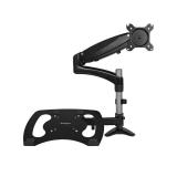 StarTech.com - Brazo para un Monitor - Base para Ordenador Portátil con Ajuste de Altura de un Toque