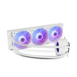 NOX - Hummer X-360 LCD Procesador Refrigerador de aire 12 cm Blanco 1 pieza(s)