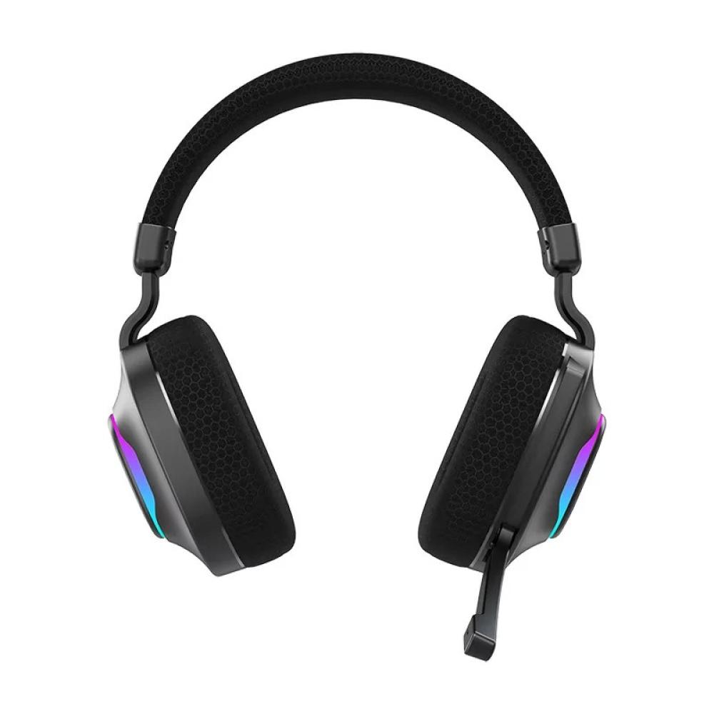 Hiditec - VORTEX Auriculares Inalámbrico y alámbrico Diadema Juego USB Tipo C Bluetooth Negro