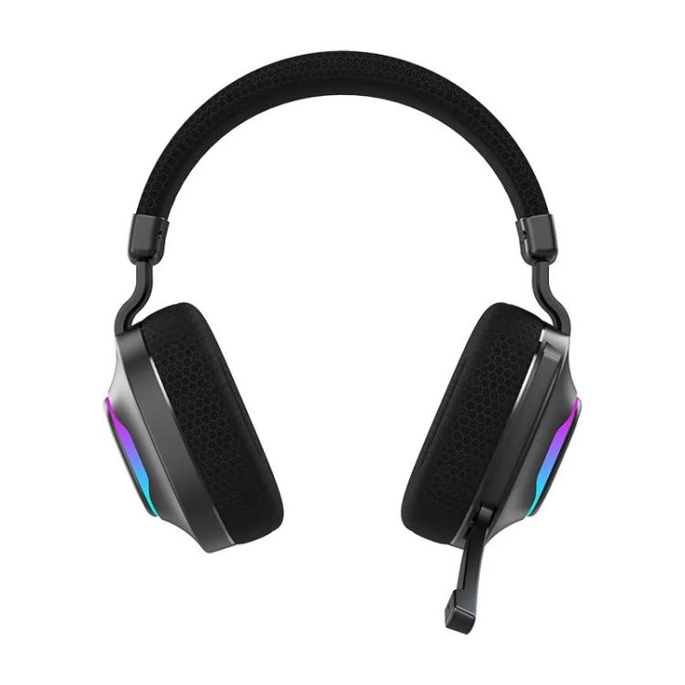 Hiditec - VORTEX Auriculares Inalámbrico y alámbrico Diadema Juego USB Tipo C Bluetooth Negro