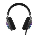 Hiditec - VORTEX Auriculares Inalámbrico y alámbrico Diadema Juego USB Tipo C Bluetooth Negro