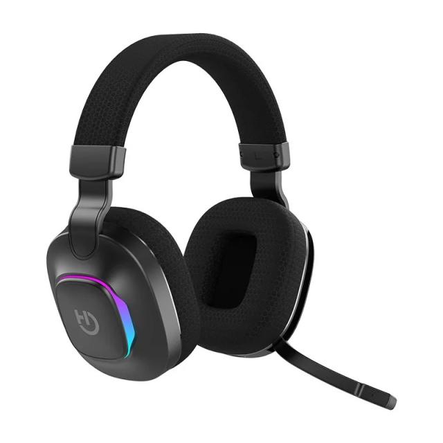 Hiditec - VORTEX Auriculares Inalámbrico y alámbrico Diadema Juego USB Tipo C Bluetooth Negro