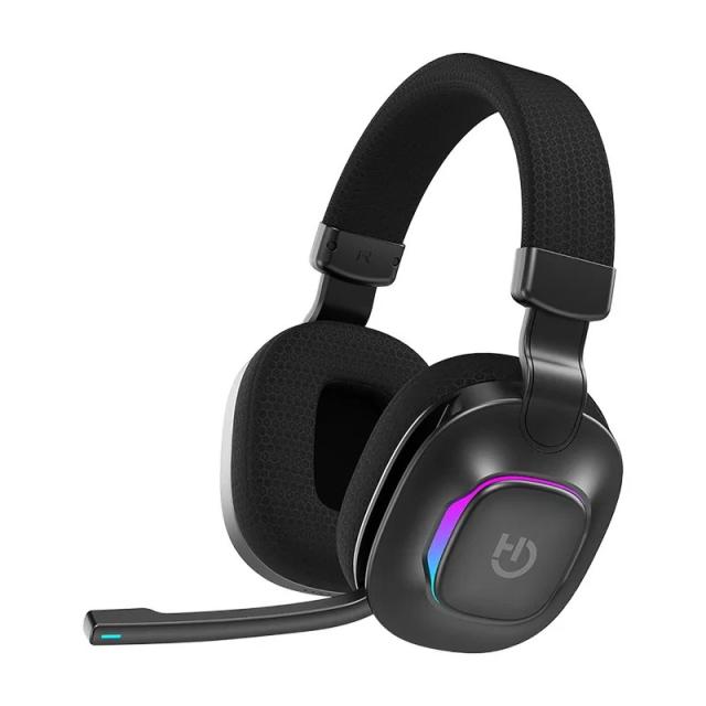 Hiditec - VORTEX Auriculares Inalámbrico y alámbrico Diadema Juego USB Tipo C Bluetooth Negro