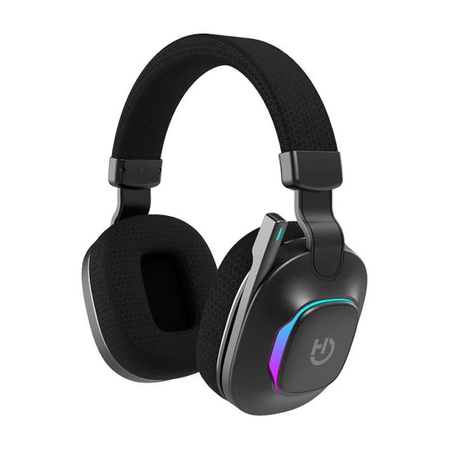 Hiditec - VORTEX Auriculares Inalámbrico y alámbrico Diadema Juego USB Tipo C Bluetooth Negro