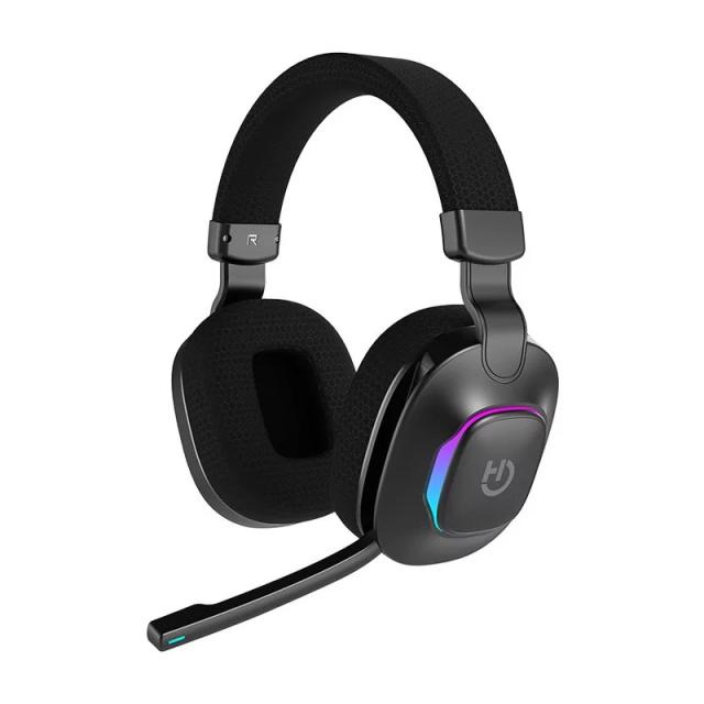Hiditec - VORTEX Auriculares Inalámbrico y alámbrico Diadema Juego USB Tipo C Bluetooth Negro