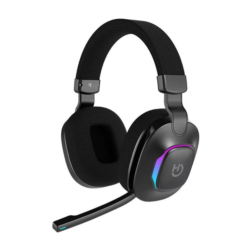 Hiditec - VORTEX Auriculares Inalámbrico y alámbrico Diadema Juego USB Tipo C Bluetooth Negro