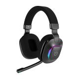 Hiditec - VORTEX Auriculares Inalámbrico y alámbrico Diadema Juego USB Tipo C Bluetooth Negro