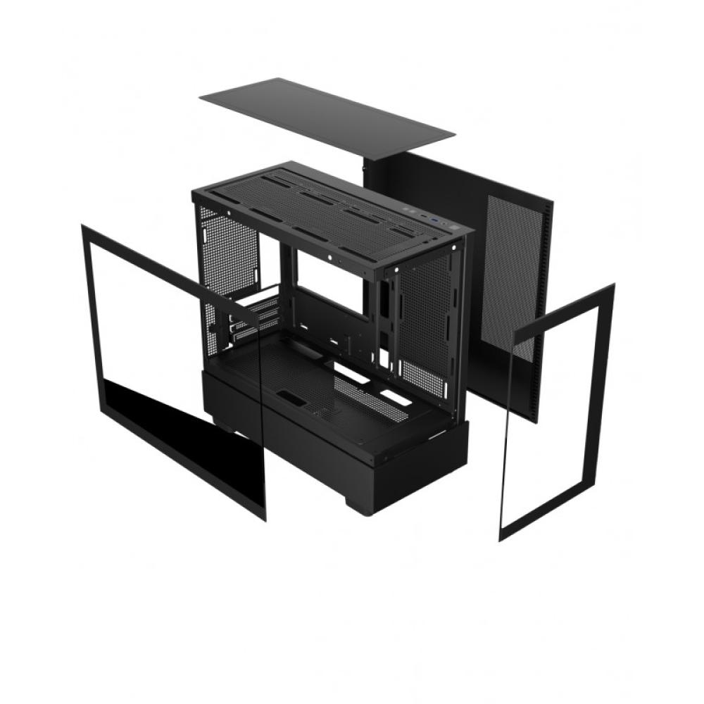 KeepOut - XC-301 GLASS carcasa de ordenador Negro