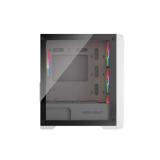 KeepOut - XC-220W GLASS carcasa de ordenador Blanco