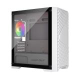 KeepOut - XC-220W GLASS carcasa de ordenador Blanco