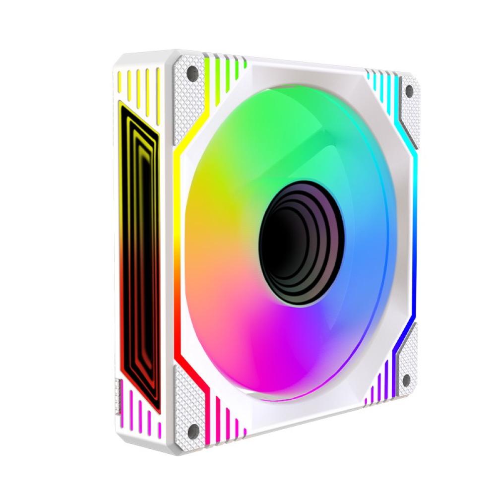 KeepOut - XFC-120DRM Carcasa del ordenador Ventilador 12 cm Blanco