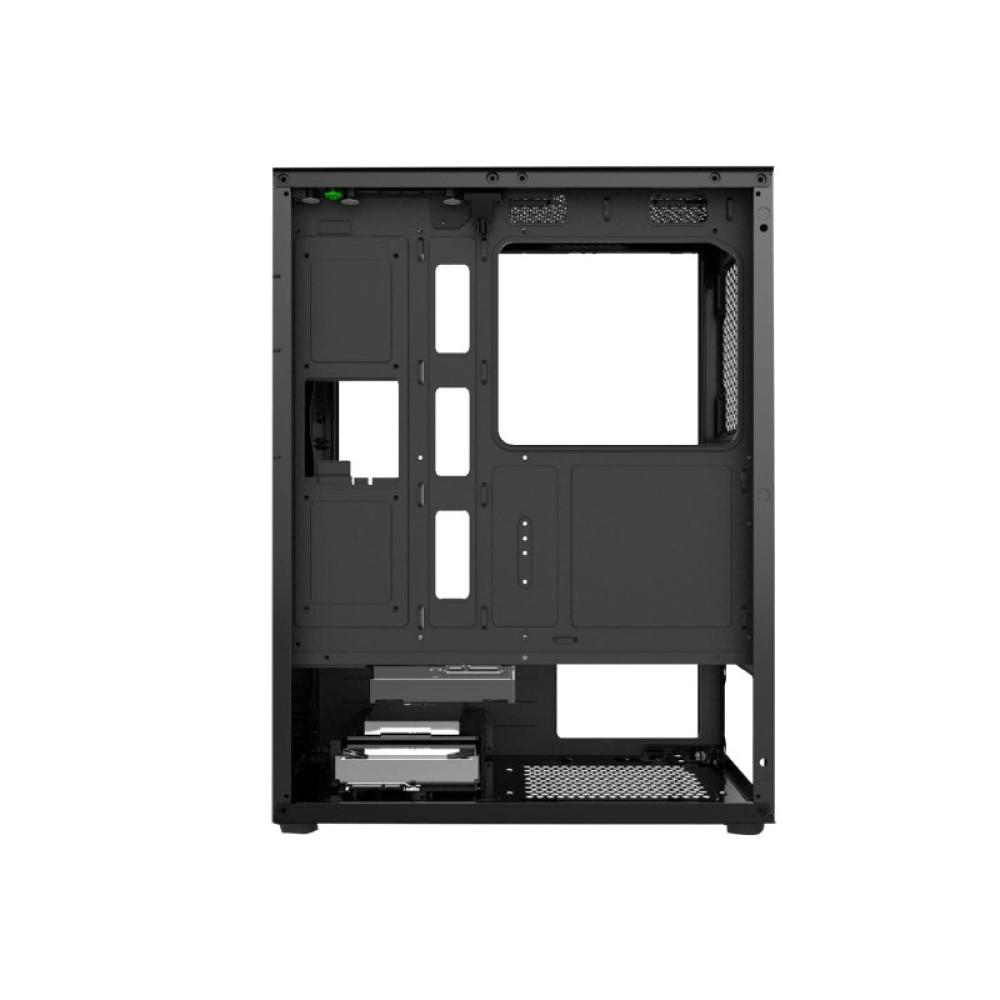 KeepOut - XC-210 GLASS carcasa de ordenador Negro