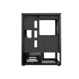 KeepOut - XC-210 GLASS carcasa de ordenador Negro
