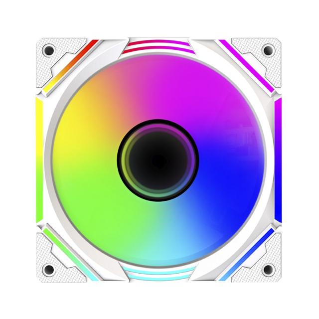 KeepOut - XFC-120MW sistema de refrigeración para ordenador Carcasa del ordenador Ventilador 12 cm Blanco