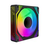 KeepOut - XFC-120DRM sistema de refrigeración para ordenador Carcasa del ordenador Ventilador 12 cm Negro