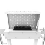 Neomounts - WL55-875WH1Soporte de suelo para TV 55-100" - pared - motorizado - TÜV