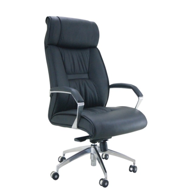 Silla Jarama Piel Negra