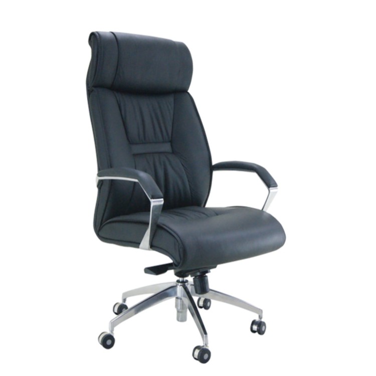 Silla Jarama Piel Negra