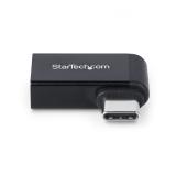StarTech.com - Adaptador Acodado USB-C a USB-A - USB Tipo C - Conversor Compacto USB Tipo C Macho a USB Hembra - Carcasa de Meta