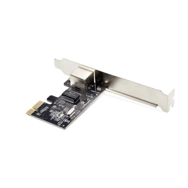 StarTech.com - Tarjeta de Red PCI Express de 1 Puerto Gigabit - Adaptador Ethernet PCIe RJ45 - 10/100/1000Mbps - Tarjeta LAN - R