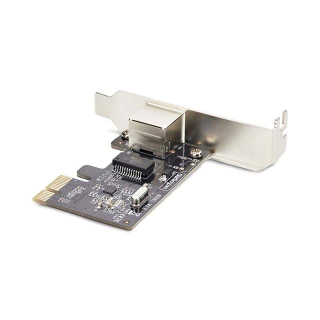 StarTech.com - Tarjeta de Red PCI Express de 1 Puerto Gigabit - Adaptador Ethernet PCIe RJ45 - Perfil Bajo - 10/100/1000Mbps - T