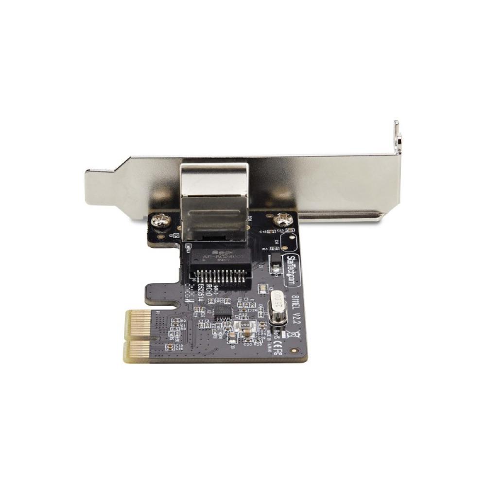 StarTech.com - Tarjeta de Red PCI Express de 1 Puerto Gigabit - Adaptador Ethernet PCIe RJ45 - Perfil Bajo - 10/100/1000Mbps - T
