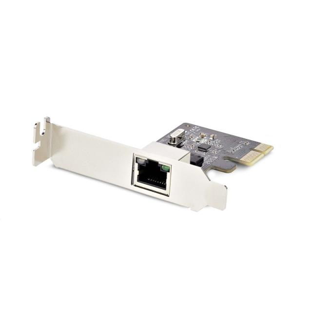 StarTech.com - Tarjeta de Red PCI Express de 1 Puerto Gigabit - Adaptador Ethernet PCIe RJ45 - Perfil Bajo - 10/100/1000Mbps - T