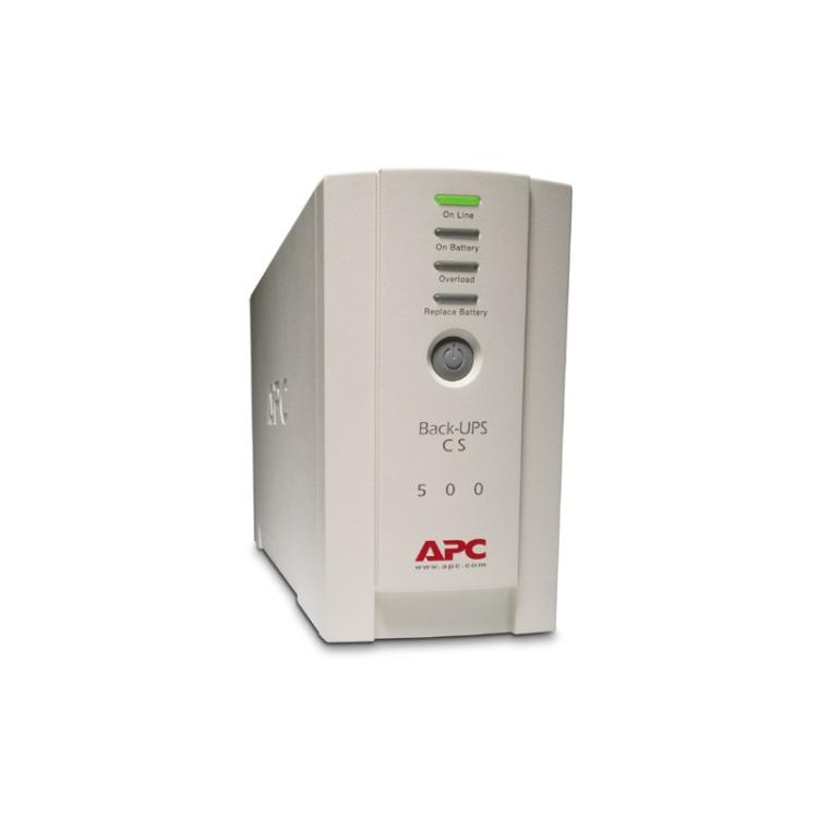 APC - Back-UPS sistema de alimentación ininterrumpida (UPS) En espera (Fuera de línea) o Standby (Offline) 0,5 kVA 300 W 4 salid