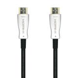 AISENS - Cable HDMI V2.0 AOC Premium Alta Velocidad / HEC 4k@60Hz 18Gbps, A/M-A/M, Negro, 15m