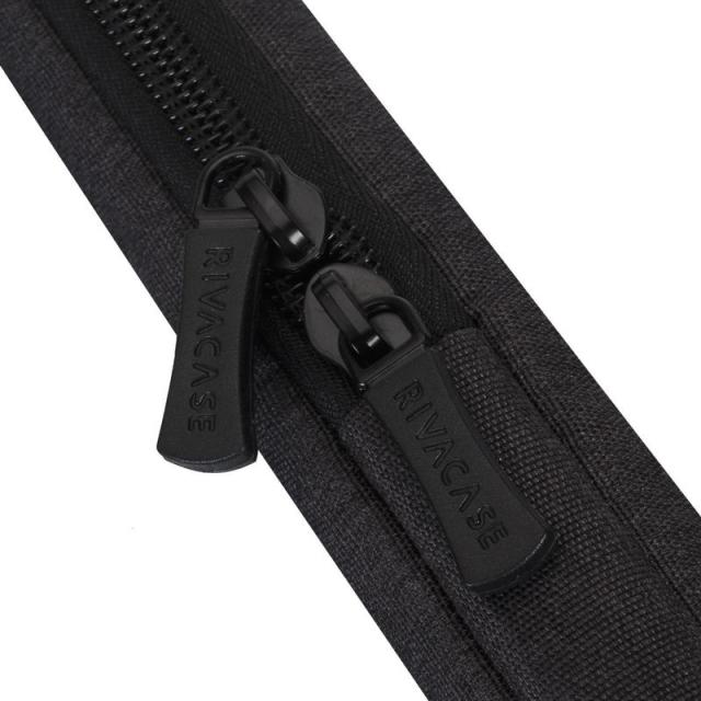 Rivacase - 7703 BLACK maletines para portátil 33,8 cm (13.3") Funda Negro
