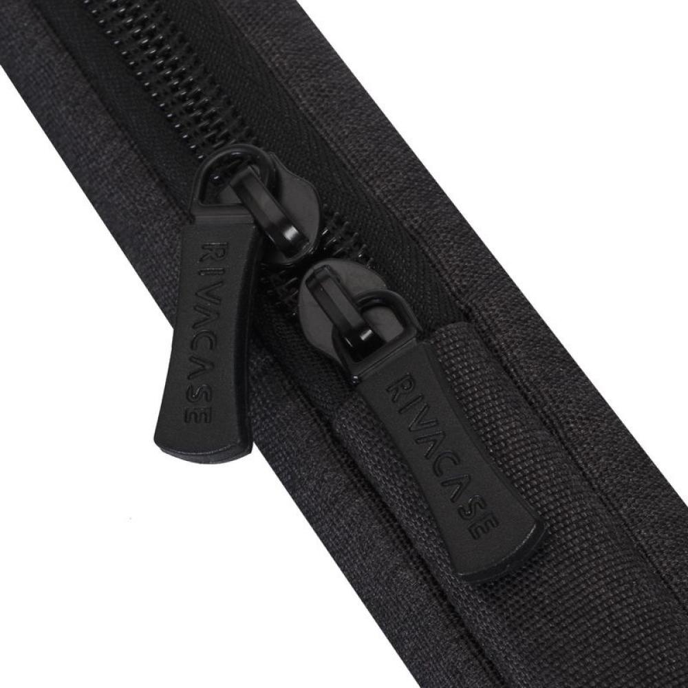 Rivacase - 7703 BLACK maletines para portátil 33,8 cm (13.3") Funda Negro