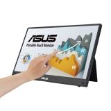 ASUS - ZenScreen MB16AHT pantalla para PC 39,6 cm (15.6") 1920 x 1080 Pixeles Full HD Pantalla táctil Negro