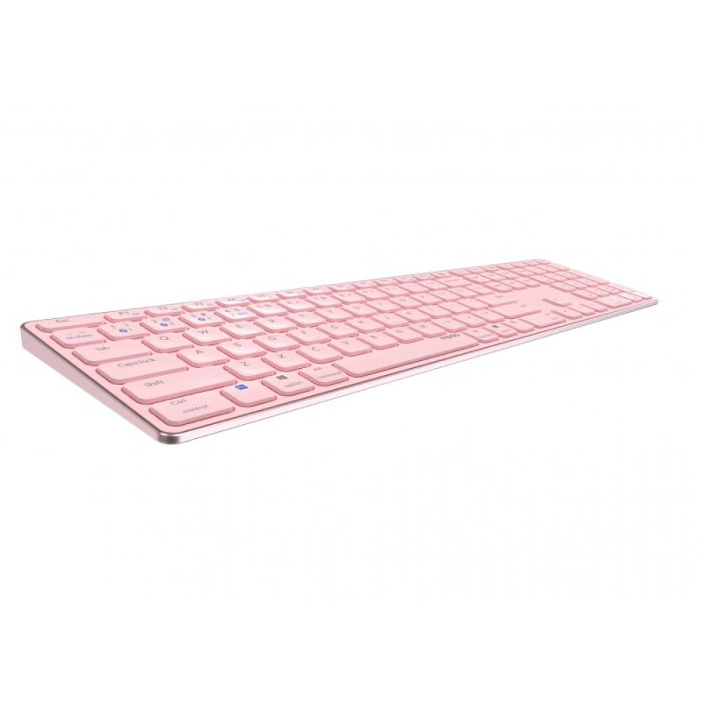 Rapoo - E9800M teclado Universal Bluetooth QWERTY Rosa