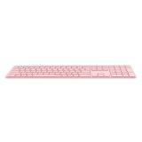 Rapoo - E9800M teclado Universal Bluetooth QWERTY Rosa