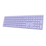 Rapoo - E9800M teclado Universal Bluetooth QWERTY Púrpura