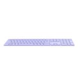 Rapoo - E9800M teclado Universal Bluetooth QWERTY Púrpura