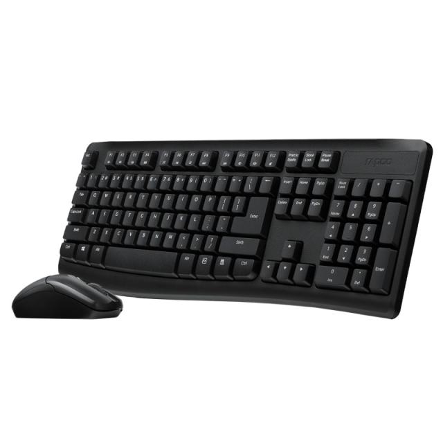 Rapoo - X1800Pro teclado Ratón incluido Universal RF inalámbrico QWERTY Negro