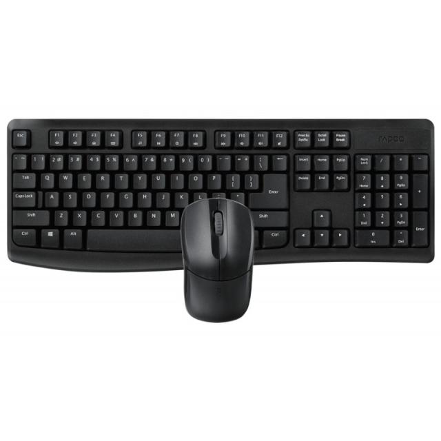 Rapoo - X1800Pro teclado Ratón incluido Universal RF inalámbrico QWERTY Negro