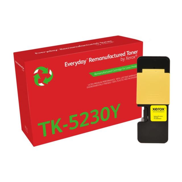 Xerox - Remanufacturado Everyday Tóner Everyday™ Amarillo remanufacturado de Xerox es compatible con Kyocera TK-5230Y, Capacidad