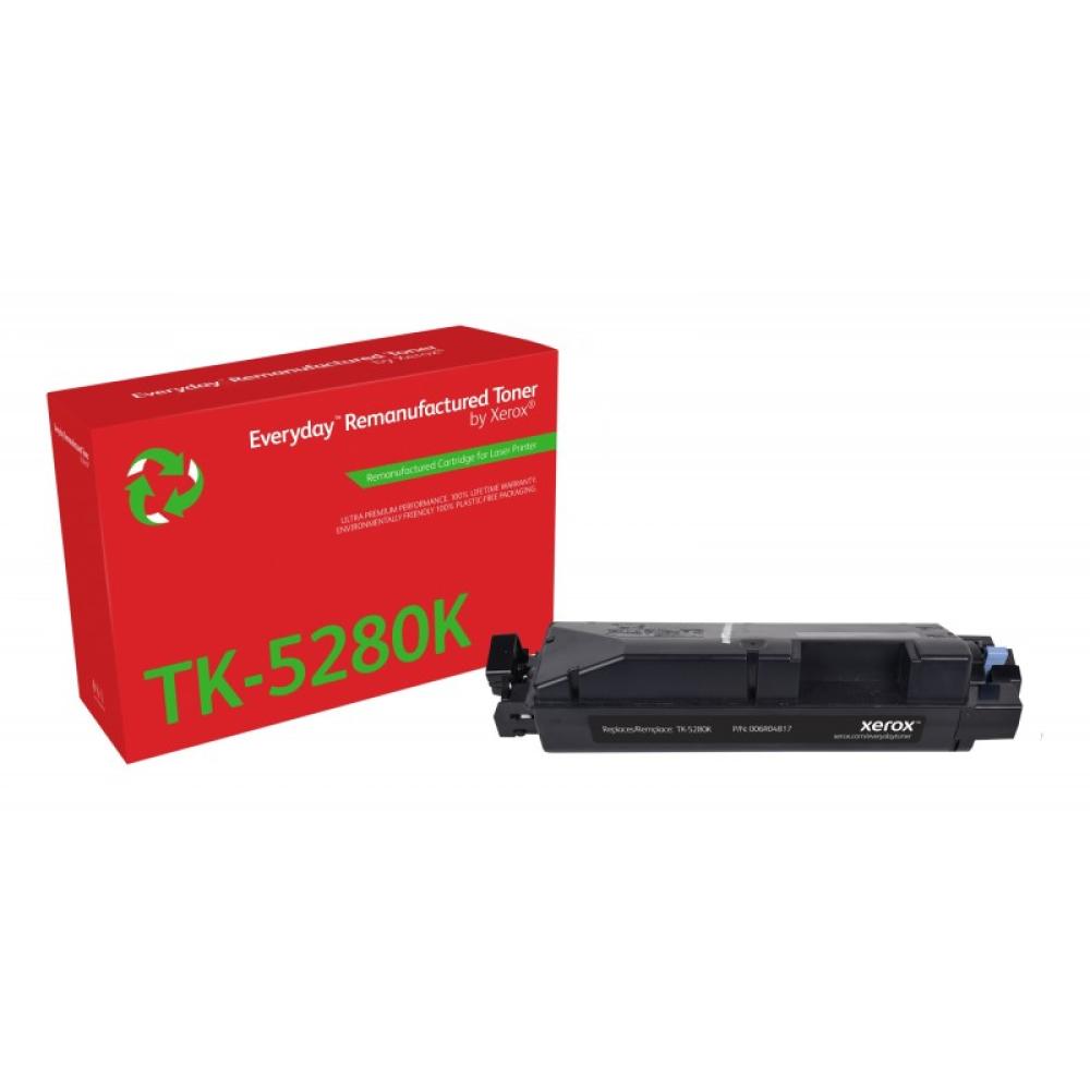 Xerox - Remanufacturado Everyday Tóner Everyday™ Negro remanufacturado de Xerox es compatible con Kyocera TK-5280K, Capacidad es
