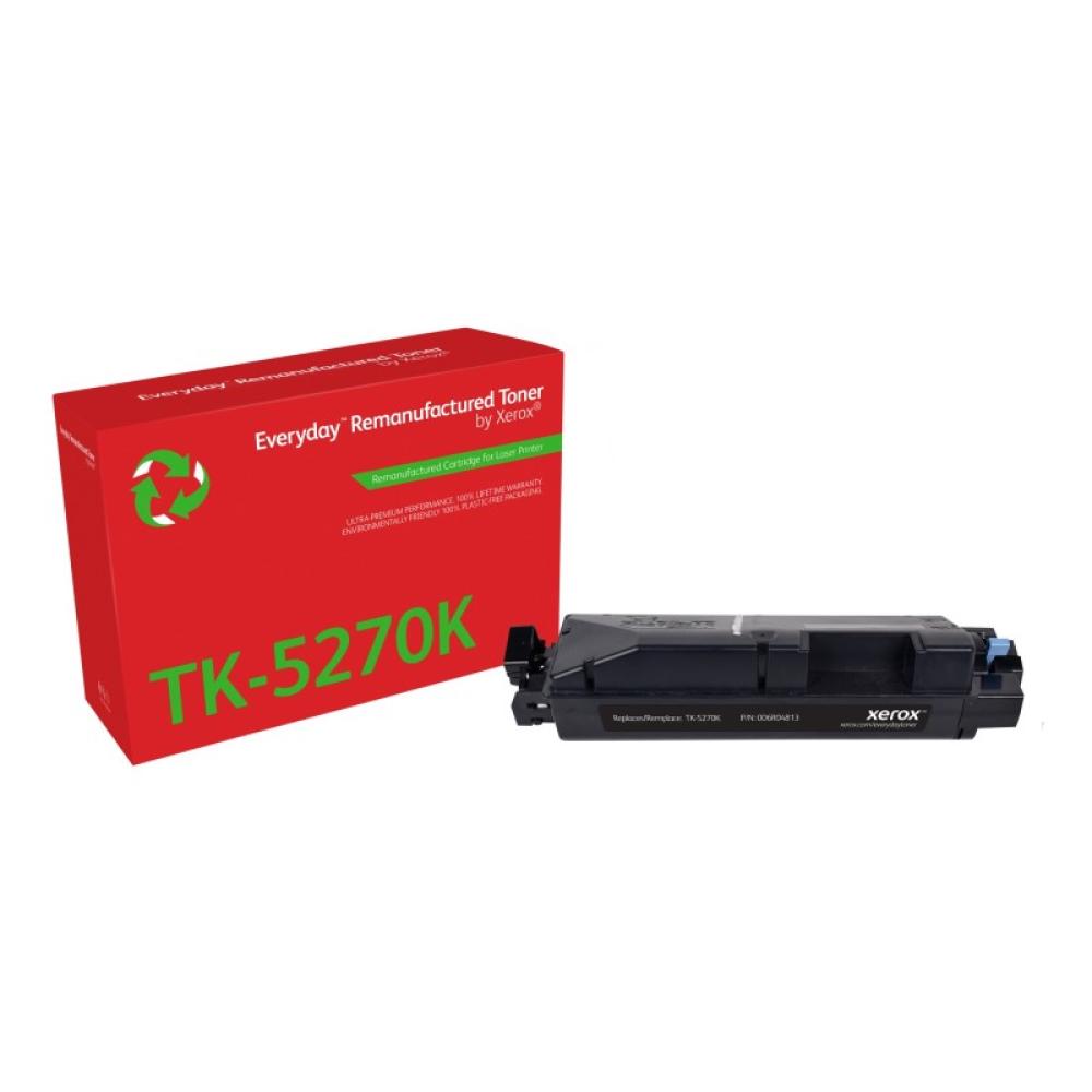 Xerox - Remanufacturado Everyday Tóner Everyday™ Negro remanufacturado de Xerox es compatible con Kyocera TK-5270K, Capacidad es