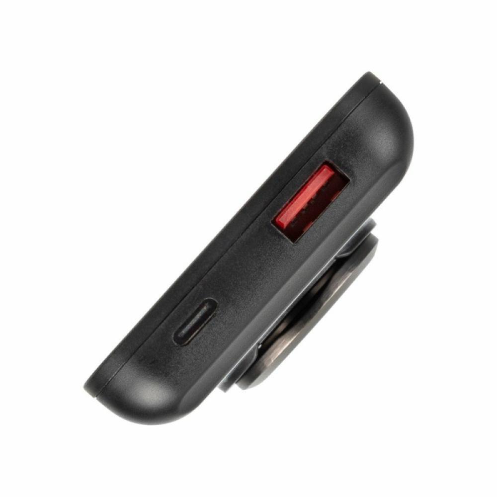 Rivacase - VA2603 batería externa Polímero de litio 5000 mAh Cargador inalámbrico Negro