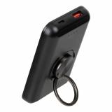 Rivacase - VA2603 batería externa Polímero de litio 5000 mAh Cargador inalámbrico Negro