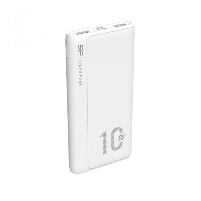 Silicon Power - QP15 Polímero de litio 10000 mAh Blanco