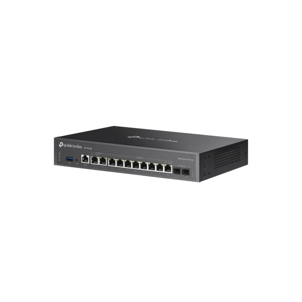 TP-Link - Omada ER7412-M2 router 2.5 Gigabit Ethernet, Gigabit Ethernet Negro